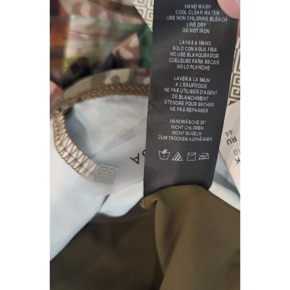 NWT Amoressa By Miraclesuit Cameroon One Shoulder One Piece Swimsuit Size 8 - Picture 12 of 12